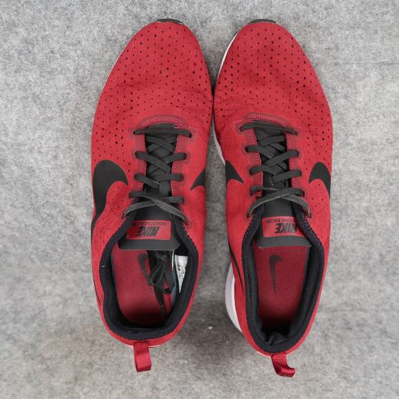 Nike Shoes Mens 11 Athletic Trainer Dualtone Racer Running Sneakers Red Leather main image 9